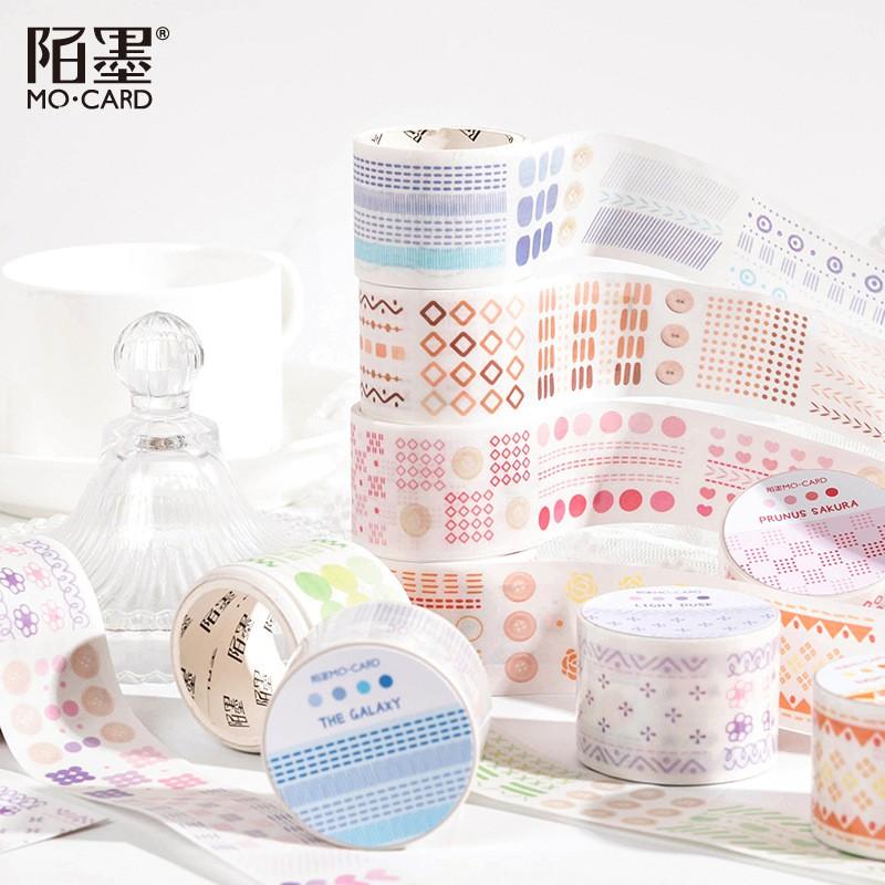 Cuộn băng keo giấy chuỗi thêu cơ bản trong nghệ thuật Washi Tape M249