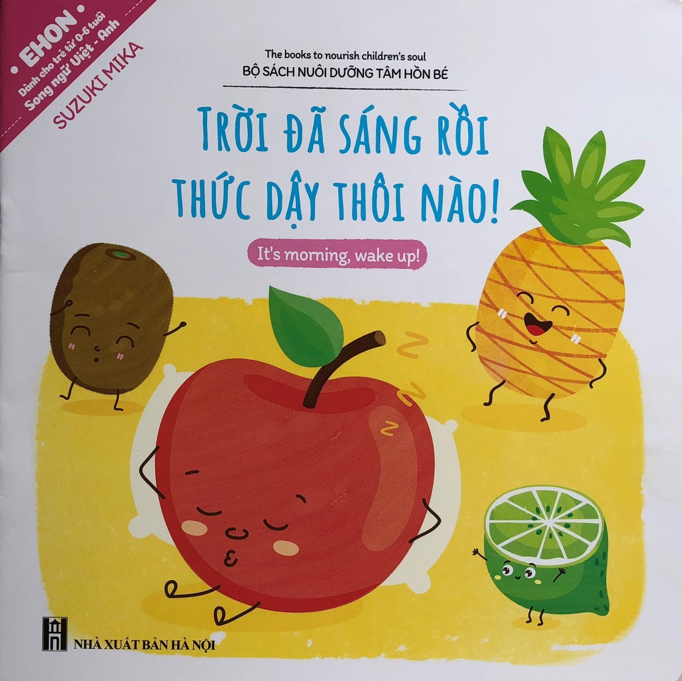 EHON Nhật Bản Song Ngữ 4 Cuốn Bạn Là Ai Thế - Trời Sáng Rồi Thức Dậy Thôi Nào - Khủng Long Sắc Màu - Màu Nào Đẹp Nhất - Kỹ Năng Tuyệt Vời Nuôi Dưỡng Tâm Hồn Trẻ