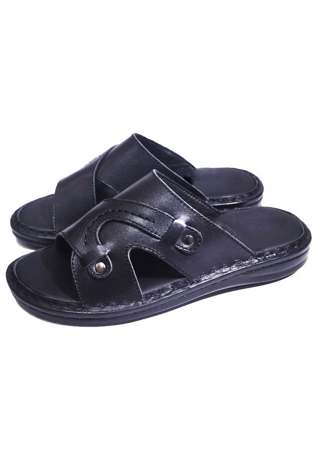 Dép nam da bò thật D65