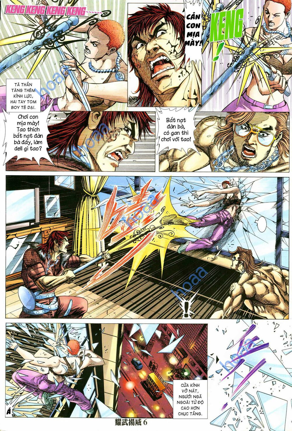 diệu võ dương oai chapter 285 5