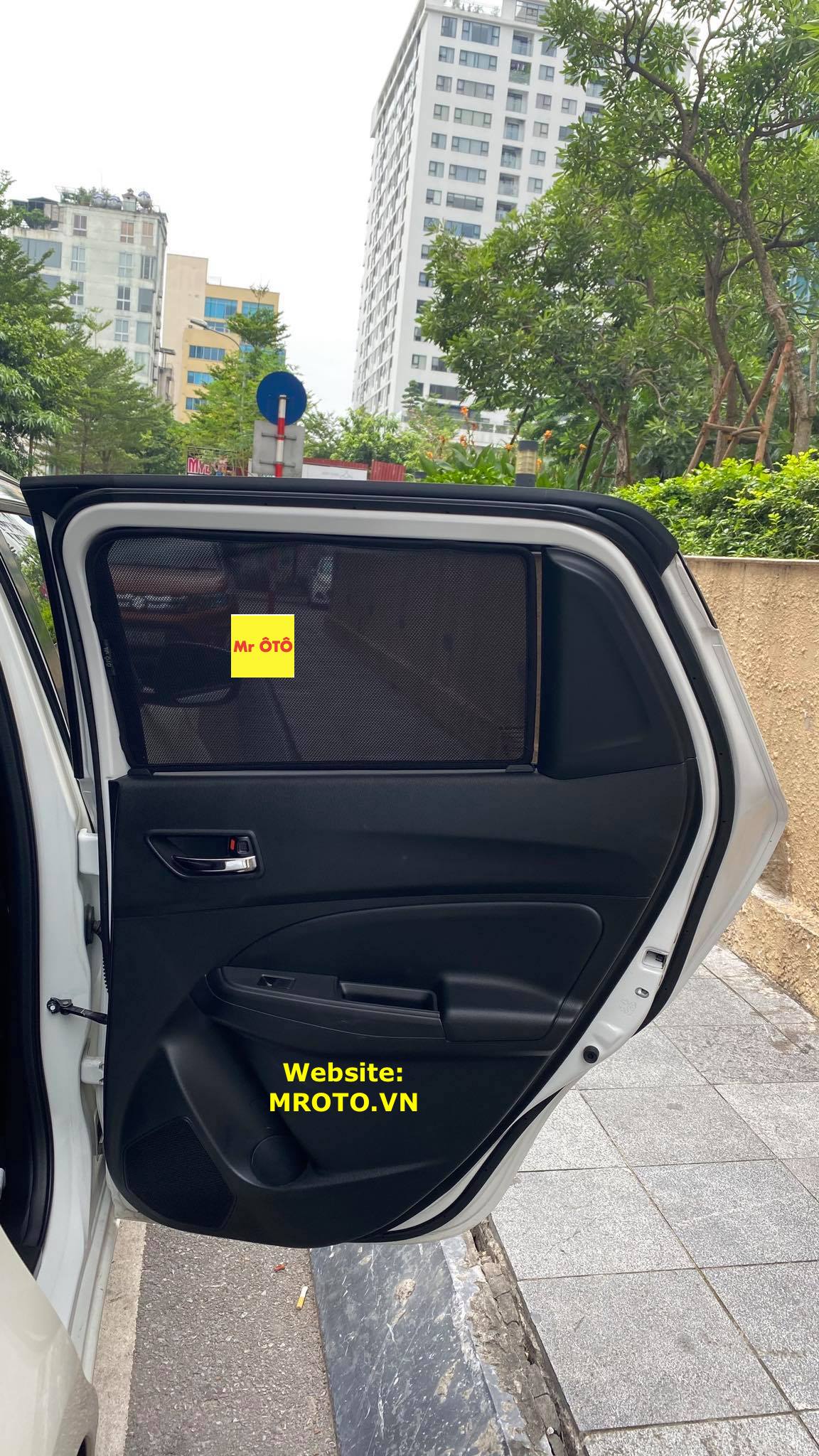Rèm Che Nắng Xe Suzuki Swift 2018-2021 Loại 1. Cam Kết Dày Dặn ,Chuẩn Khít Theo Xe