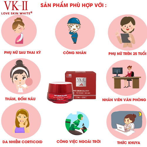 Kem Ngừa Nám - Tàn Nhang - Đồi Mồi VK II 35g