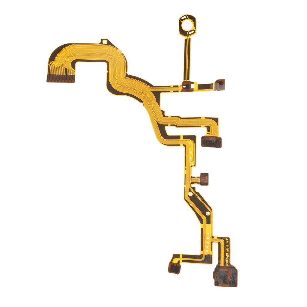 Lens Back Main Flex Cable Ribbon Part for DSC-WX300 DSC-WX350 w/ Socket