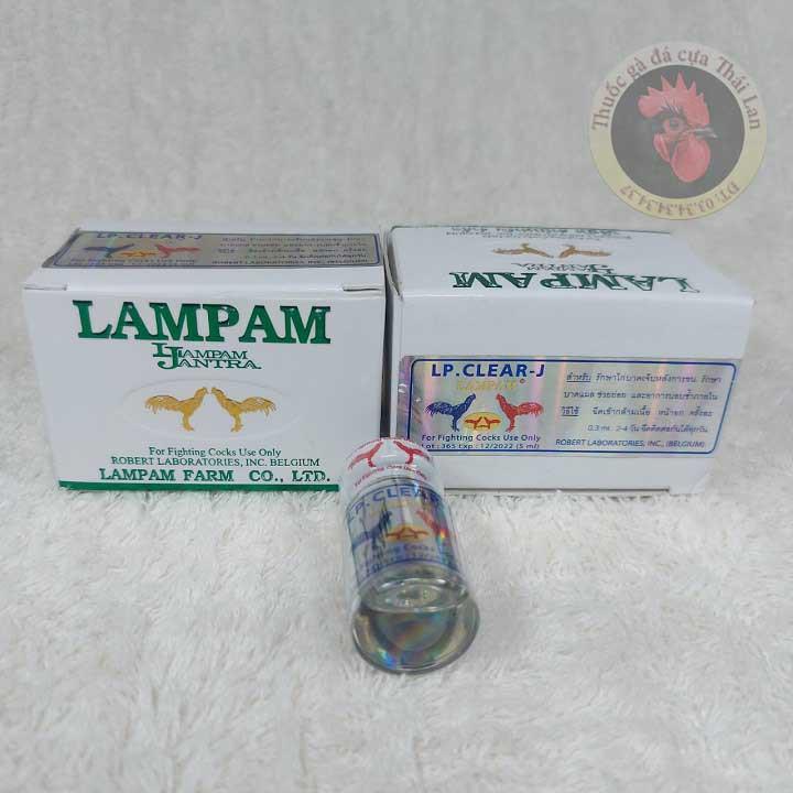 LP-CLEAR-J - Thu{ốc} gà đá tr tan HÓT nhất của LAMPAM - COMBO 1 lọ / 5ml