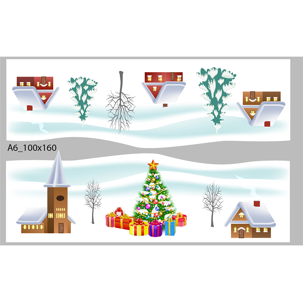 DECAL TRANG TRÍ NOEL 2021 COMBO SỐ 28