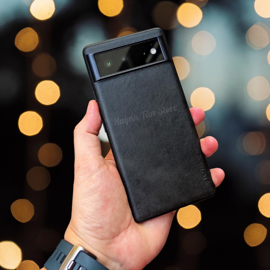 Ốp lưng pixel 6, 6 pro, 6a da aioria chống bám vân tay bảo vệ camera phụ kiện huỳnh tân store