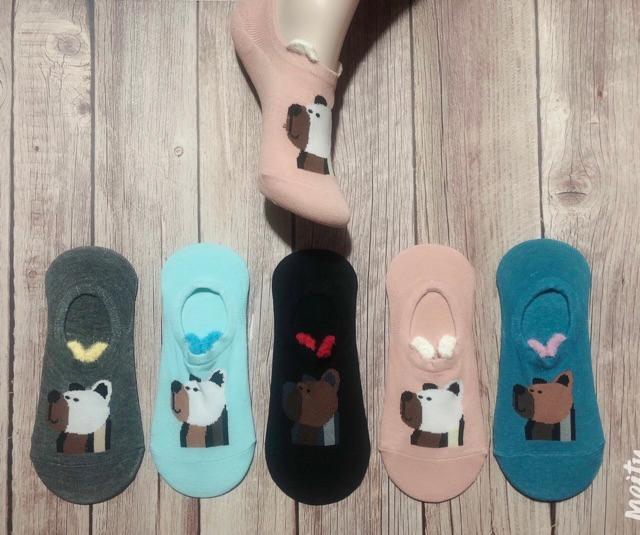 Vớ ngắn cotton in hình 3D hot nhất năm 2020
