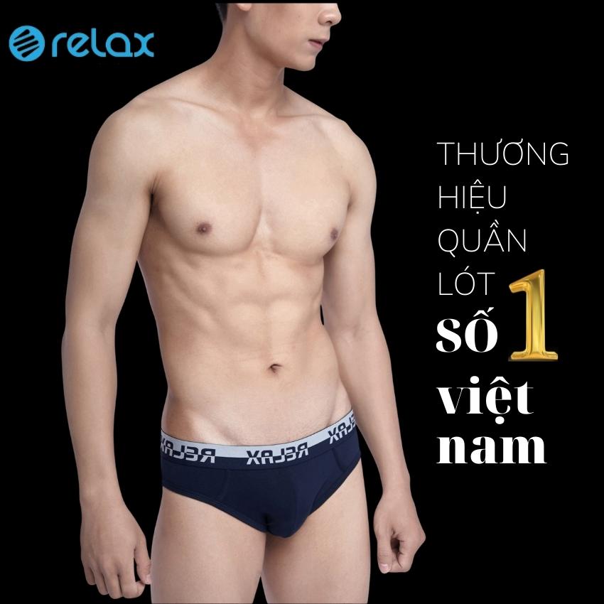 quần lót nam relax cotton cao cấp chính hãng, quần sịp nam relax underwear rltk53