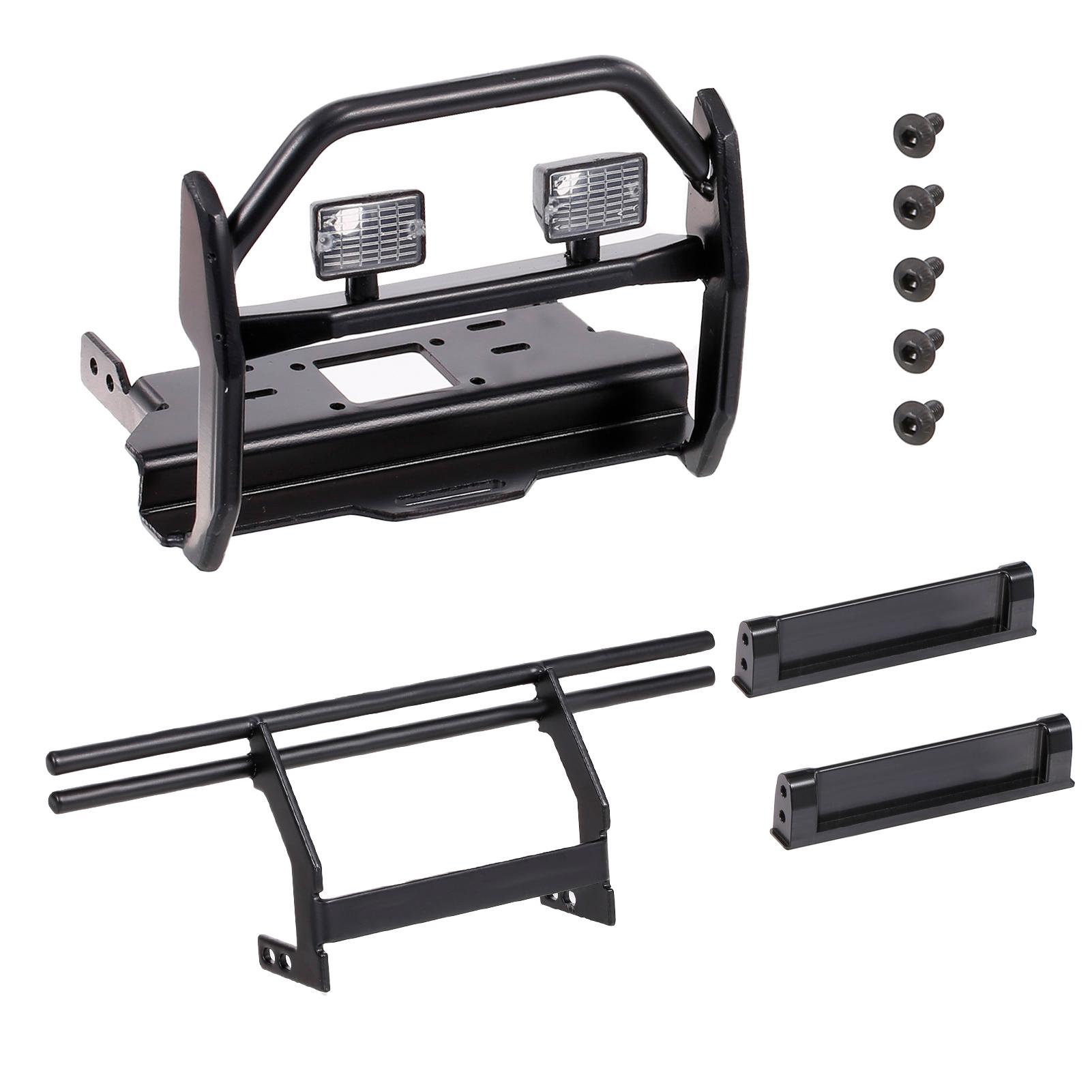 Bộ chống va chạm bằng kim loại cho ô tô RC và sau ô tô tương thích với ô tô RC TRX-4 TRX-6 4X4 6X6 G63 G500