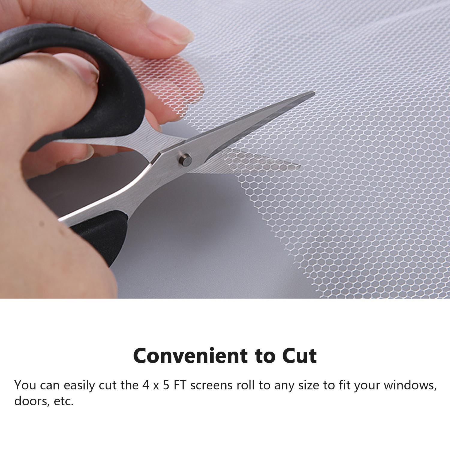 Màn lưới che cửa sổ 4 x 5 ft có thể tháo rời