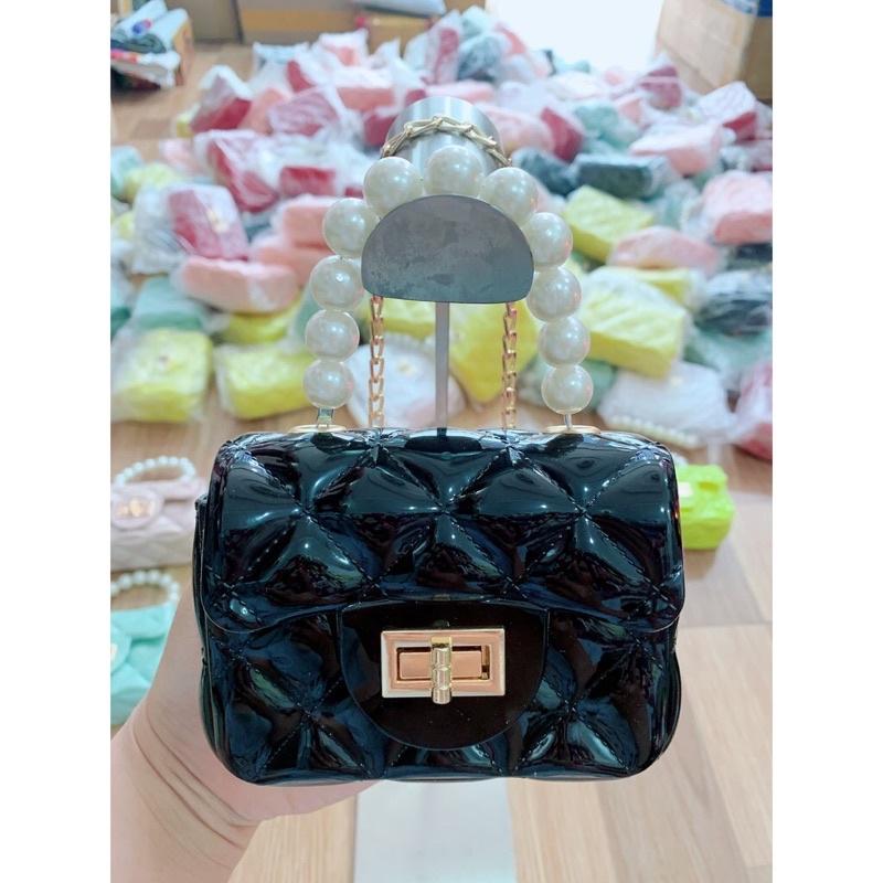 Túi xách mini quai ngọc siêu xinh