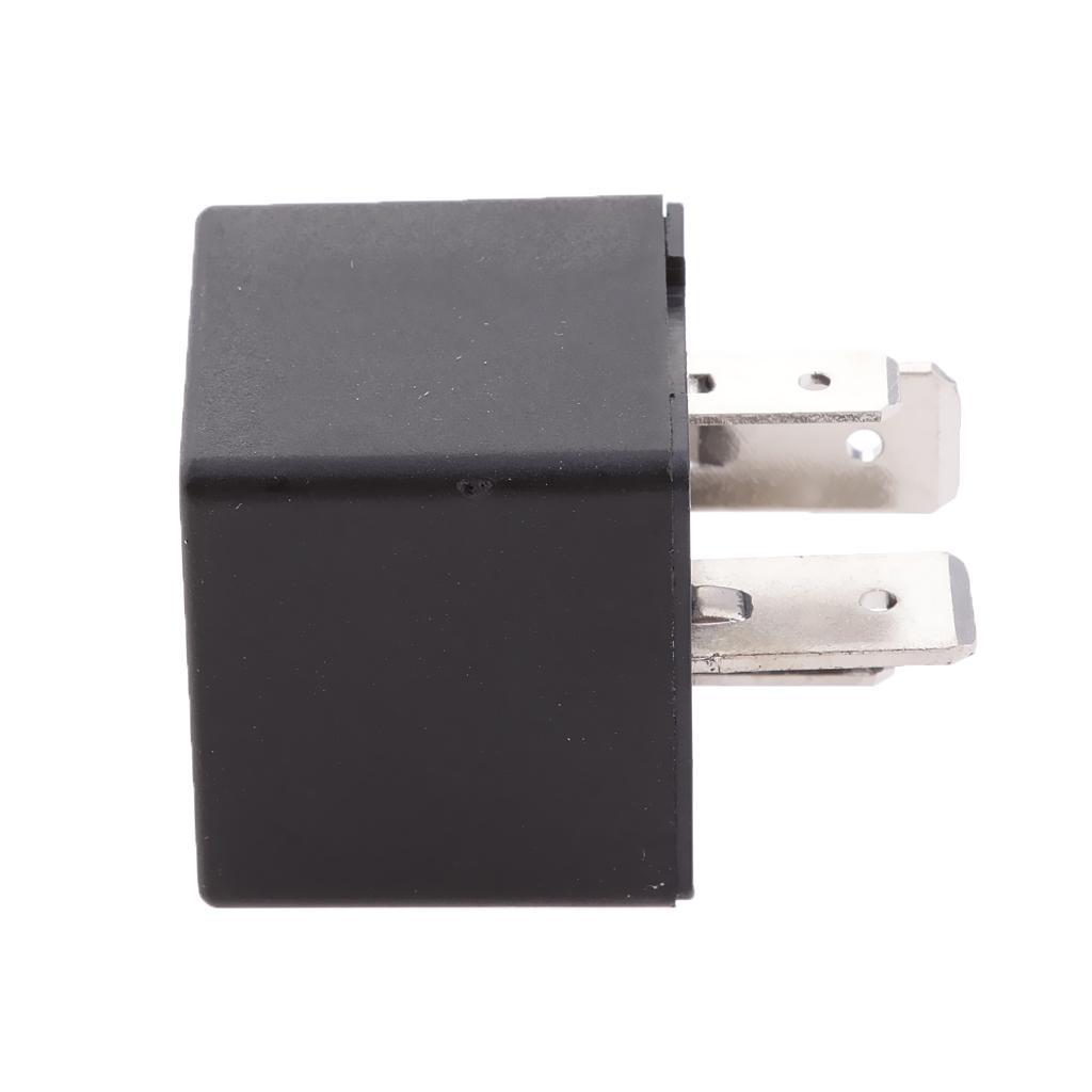 3-10pack 12V 80A 4 Pin Automotive Normally Open Contact Relay