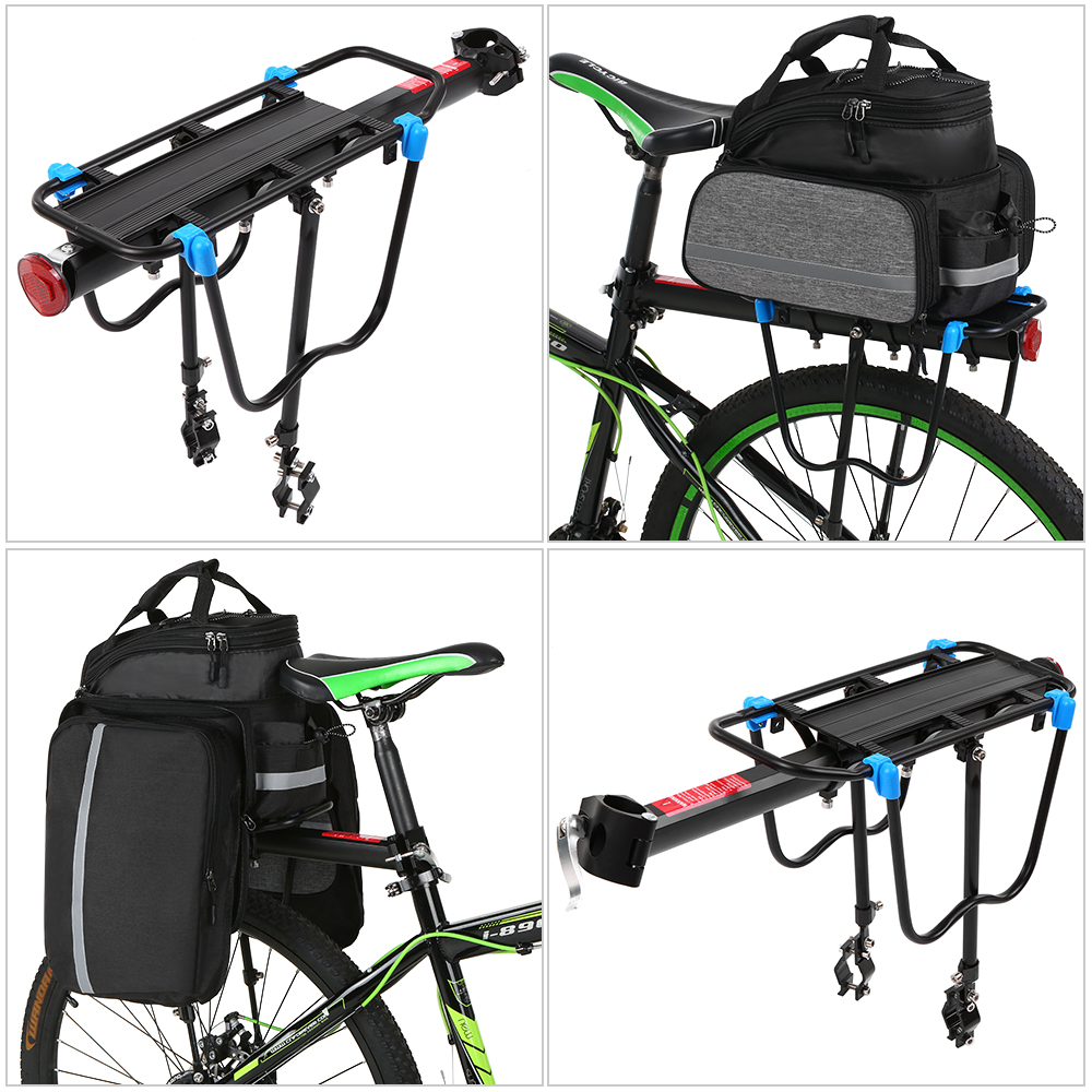 Giá Đỡ Sau Xe Đạp Bằng Hợp Kim Nhôm Chở Hành Lý Có Thể Thu Vào
