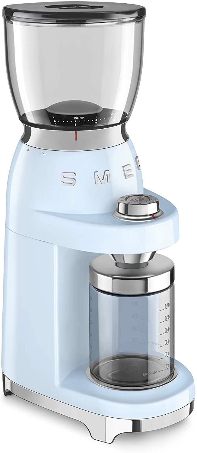 Máy Xay Cà Phê SMEG, Máy Xay Cafe, Công Suất 150W, Bình Chứa 1.3kg, Smeg Coffee Grinder, Nhập Đức, Bảo Hành 12 Tháng