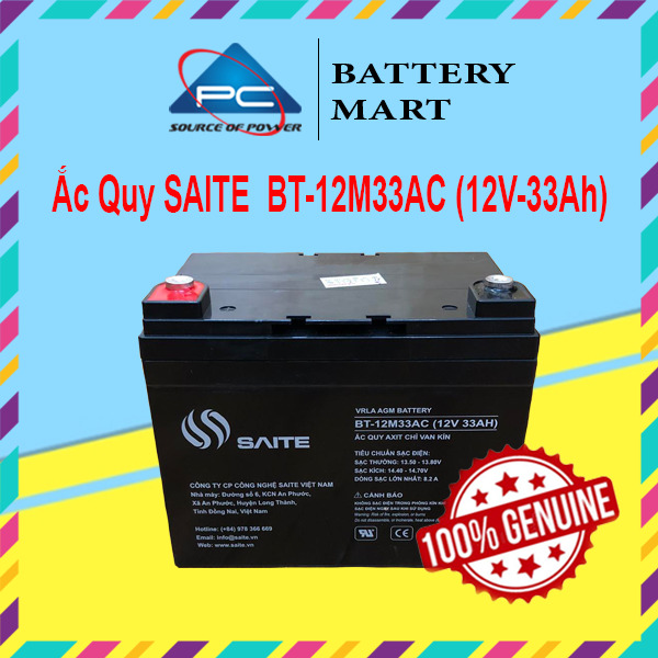 Ắc quy SAITE BT-12M33AC