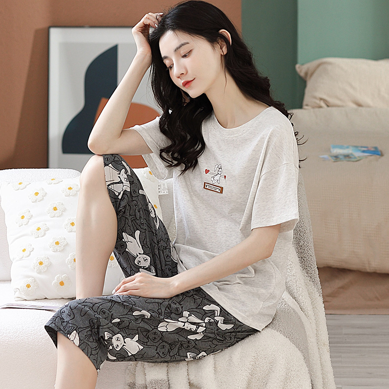 Quần áo mặc nhà cotton 5601