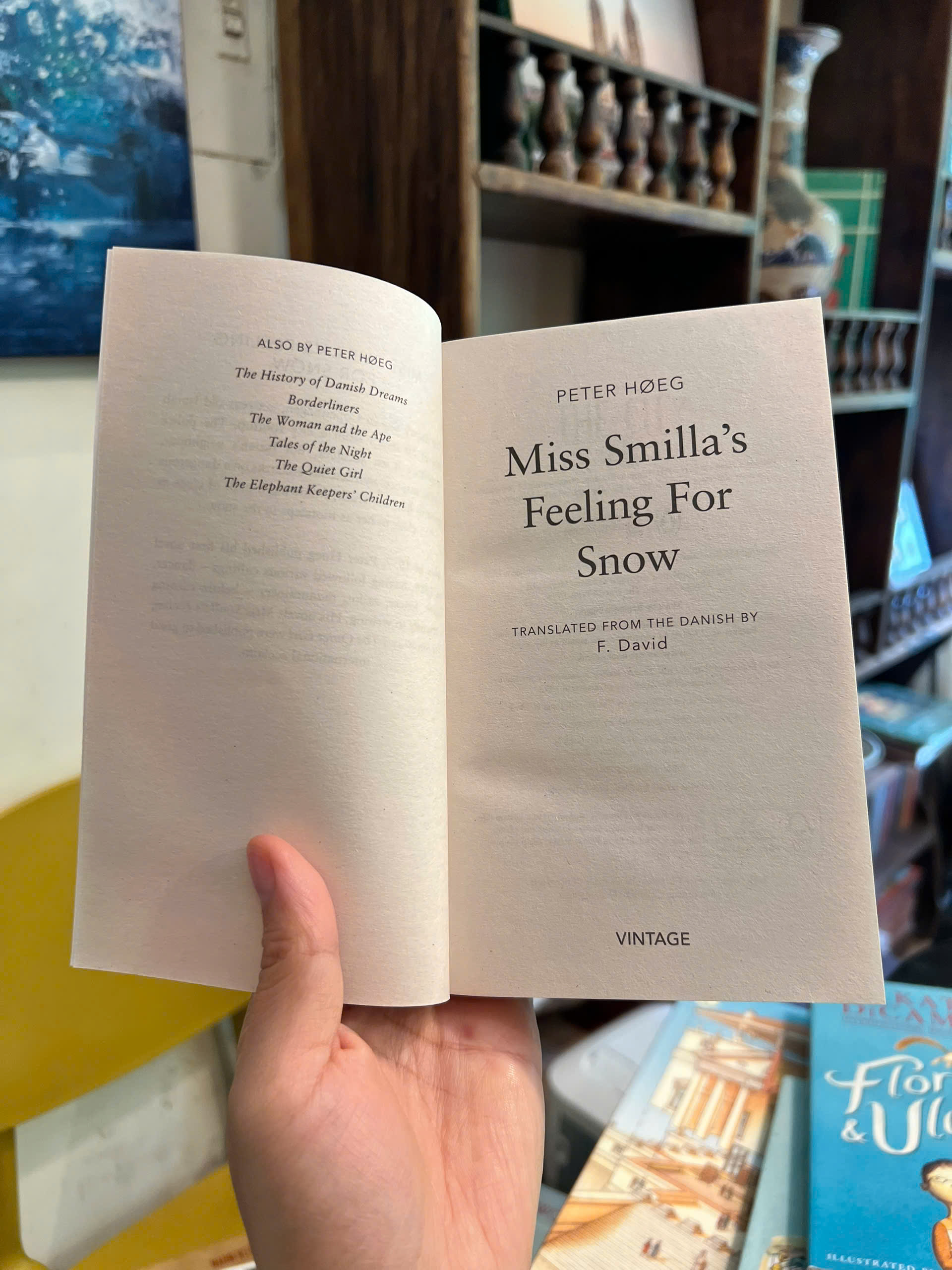 Sách - Miss Smilla's Feeling for Snow by Peter Høeg | Mystery Thriller / Crime / Ngoại văn Nhập khẩu