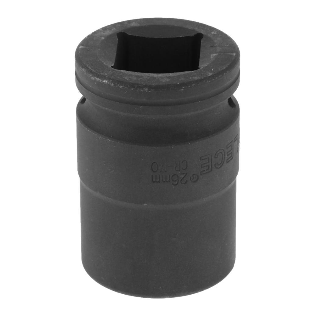 3/4-inch Square Drive 26mm   Impact Socket Black