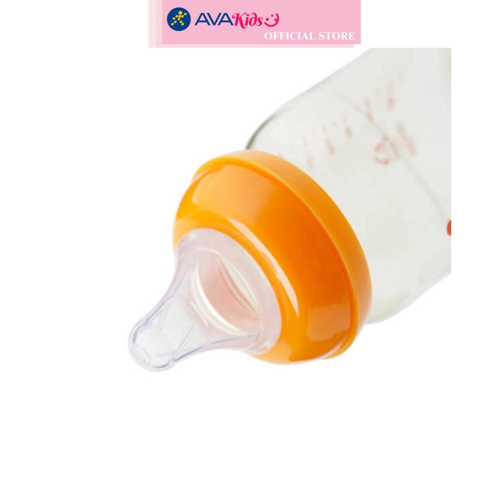 Bình sữa nhựa PPSU Wesser TBSWPP140 cổ hẹp 140 ml (0 - 3 tháng)