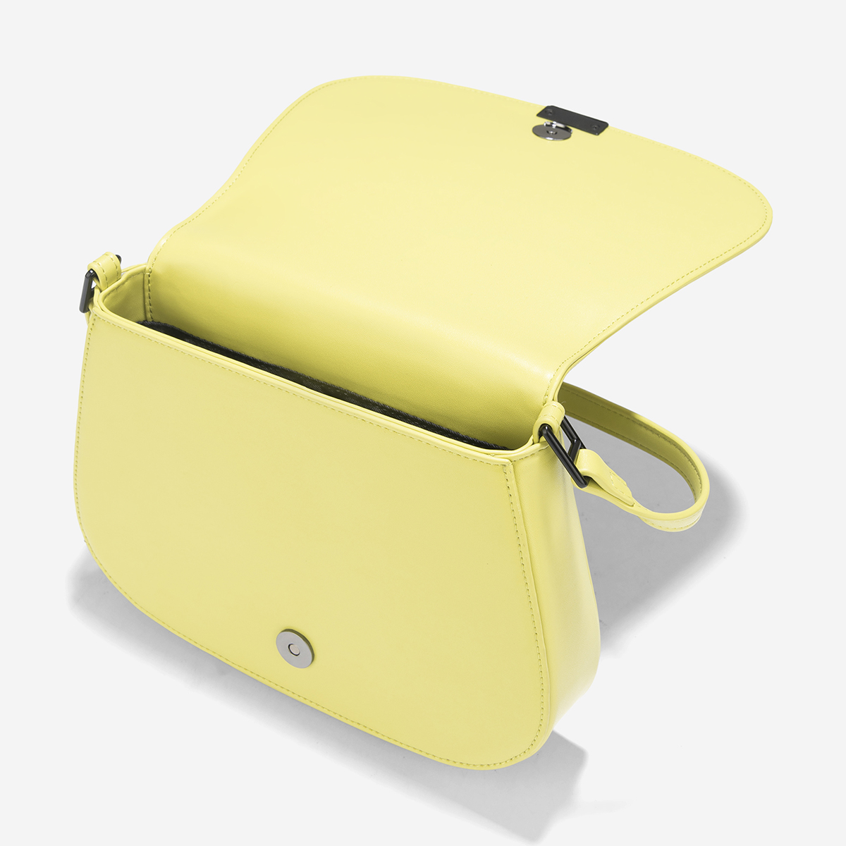 Túi Saddle Nắp Gập Nhấn Khóa Trang Trí - SHO 0252