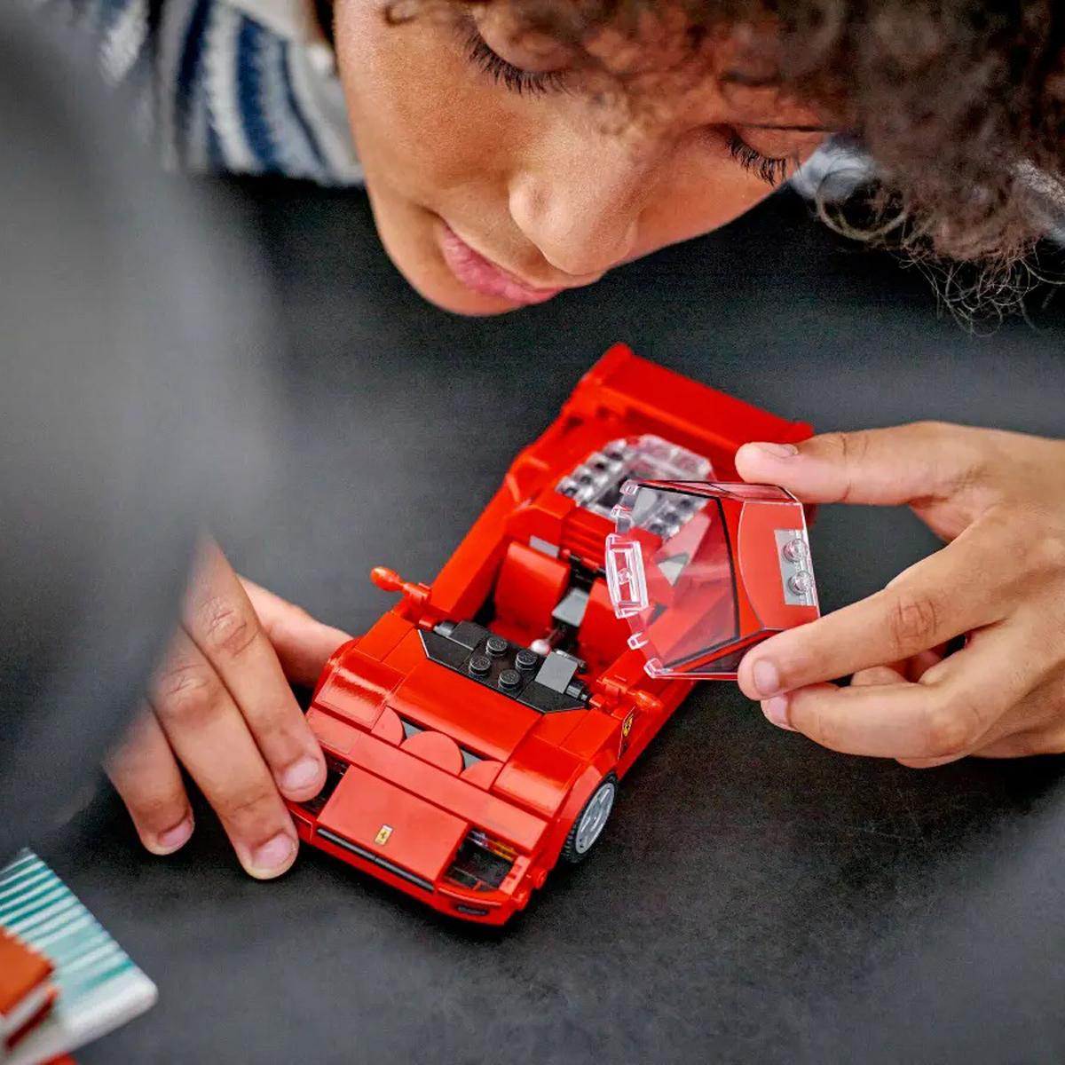 Đồ Chơi Lắp Ráp Siêu Xe Thể Thao Ferrari F40 - Lego Speed Champions 76934