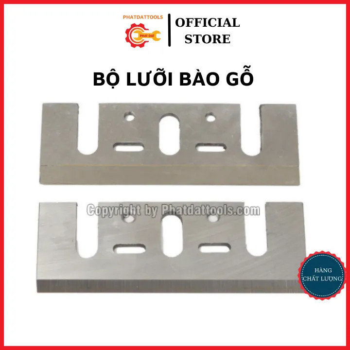 Sét 2 Lưỡi Bào Gỗ Bằng Thép Gió Cao Cấp