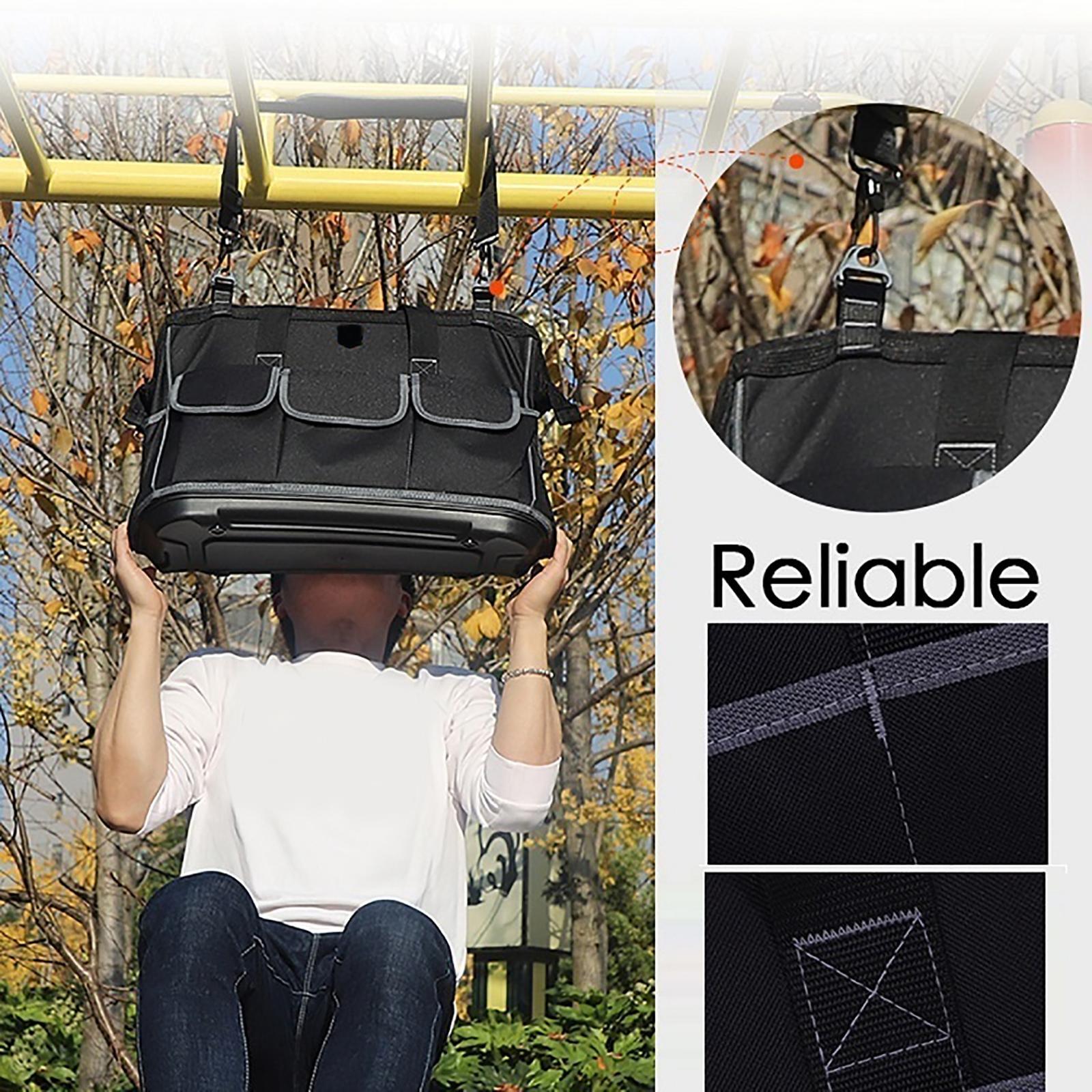 Tool Bag Storage Organizer Handbag Wrench Pouch for Mechanical Essentials