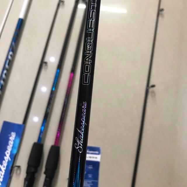 Cần 2 khúc lure Shakespeare 1,65 m 1,8 m 1,98 m