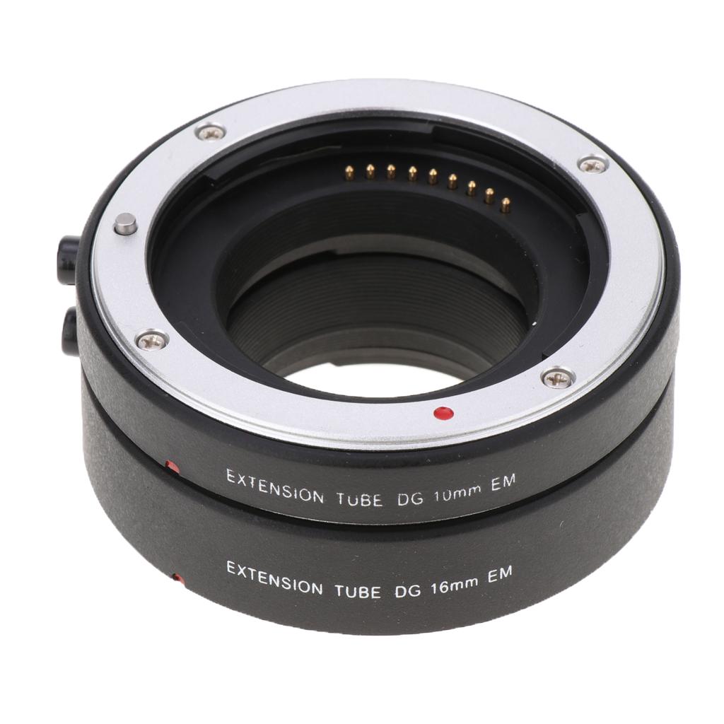 Metal Auto Focus Macro Extension Tube Adapter 10mm 16mm For