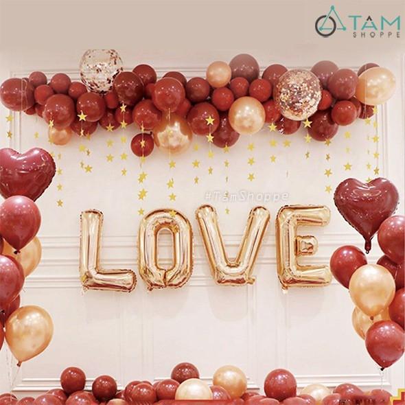 Combo 20 bóng cao su trộn màu làm cổng bóng, trang trí sinh nhật