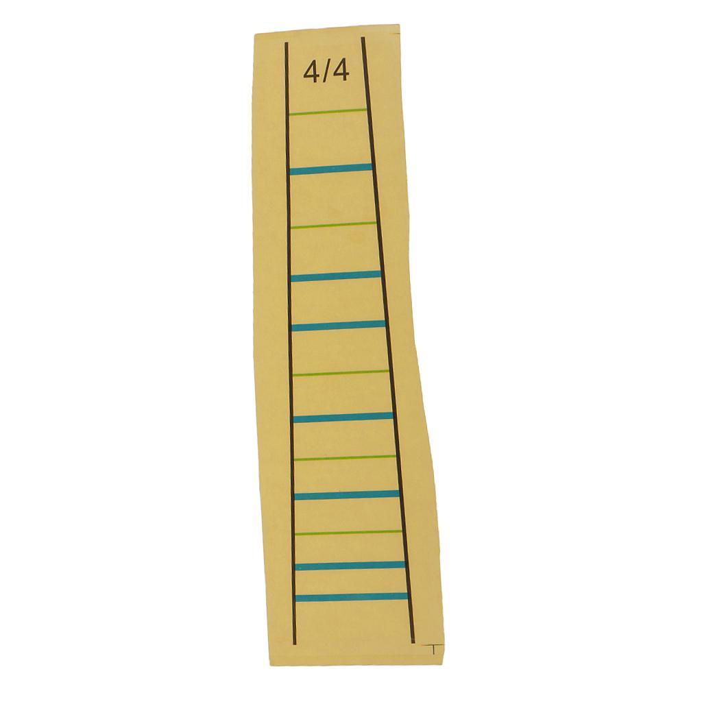 4/4 Violin Fretboard Sticker Fiddle Chart Finger Marker Student Learning Aid