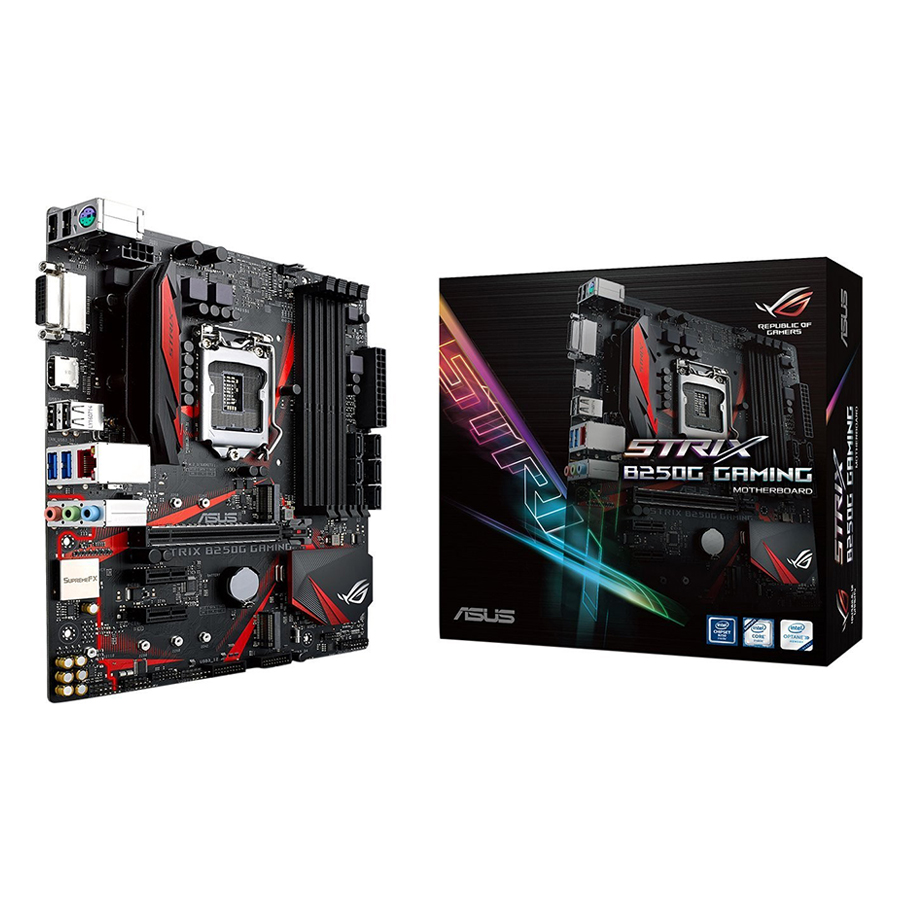 Bo Mạch Chủ Mainboard ASUS B250G- GAMING (SK 1151)  - Hàng Chính Hãng