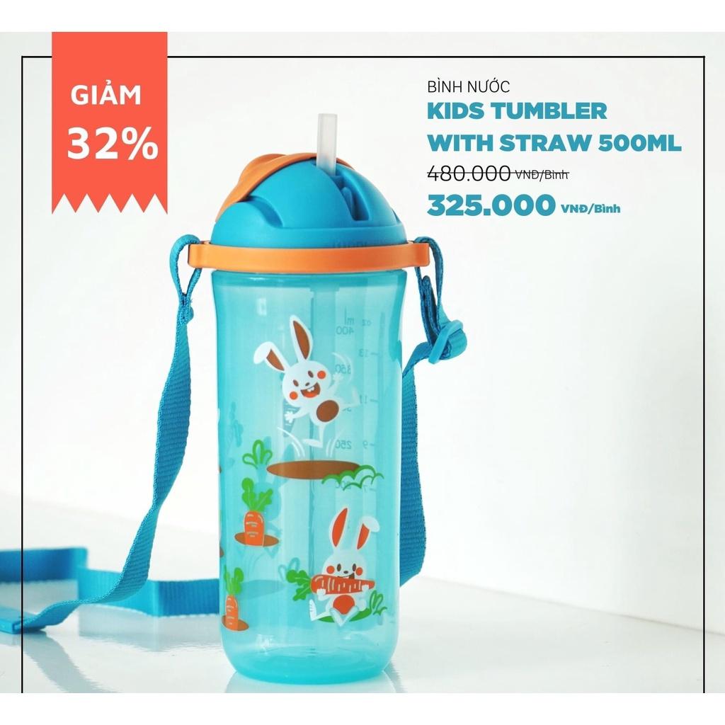 Bình Nước Kids Printable Straw Tumbler 500ML