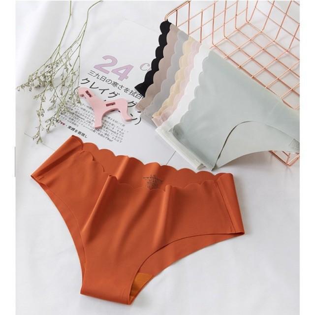 Quần lót nữ su không đường may cạp lượn sóng siêu hot 1033 - HÀNG LOẠI 1