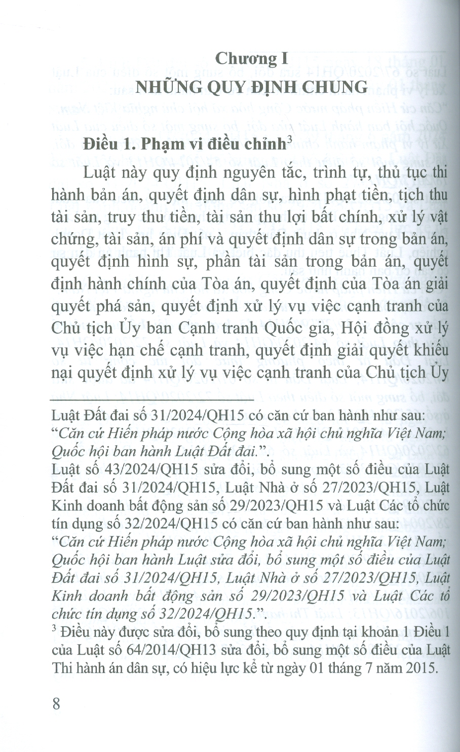 Luật Thi Hành Án Dân Sự (Sửa Đổi, Bổ Sung Năm 2014, 2018, 2020, 2022, 2024)