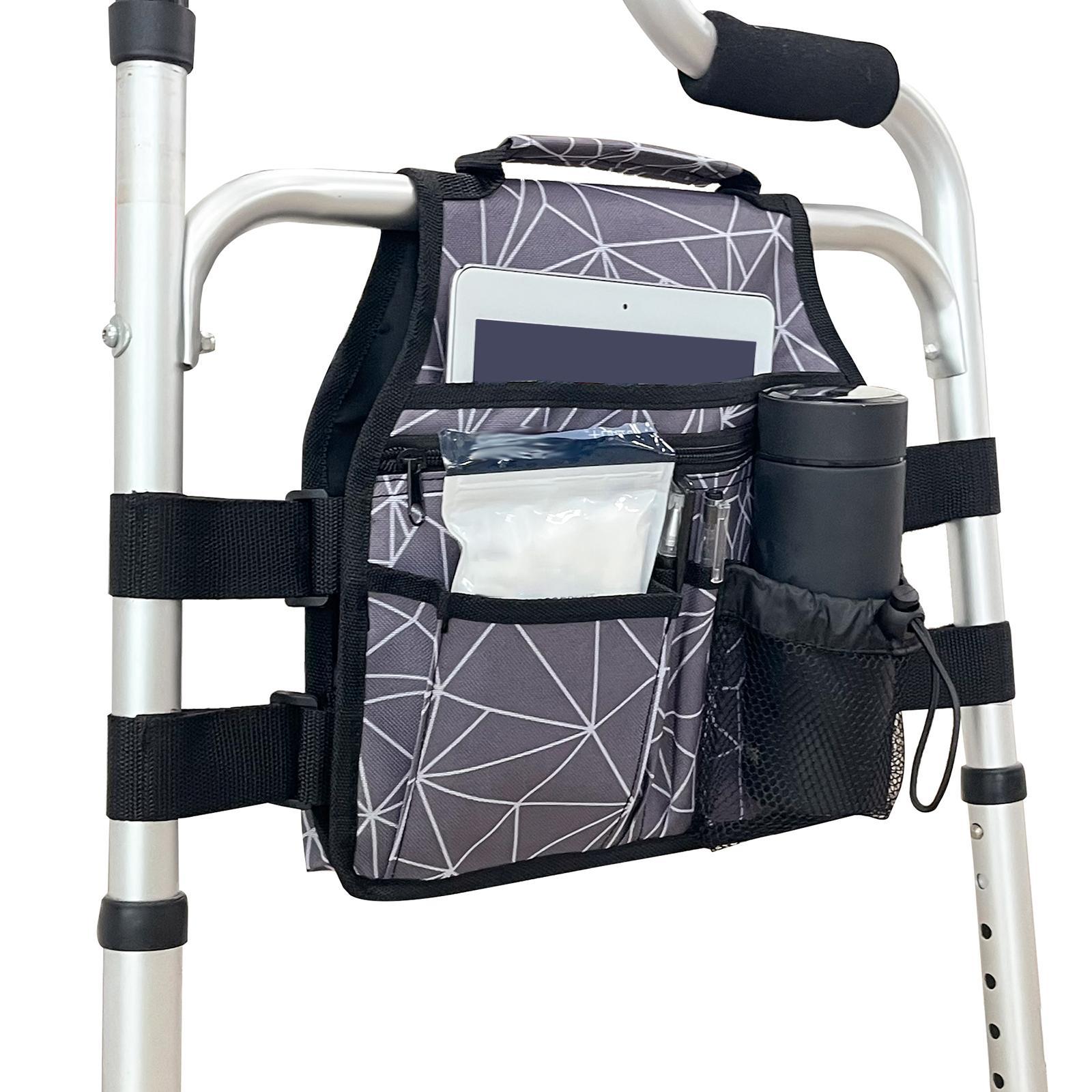 Bag Water Resistant Multifunction Armrest Side Bag for Adults Elderly