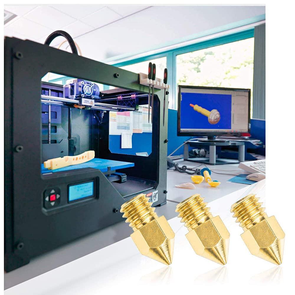 8PCS 0,4mm MK8 Máy in máy in máy in 3D cho Creality Ender 3/3 Pro/3 V2 Ender 5/5 Pro, CR-10/10S Makerbot ANET AET A8