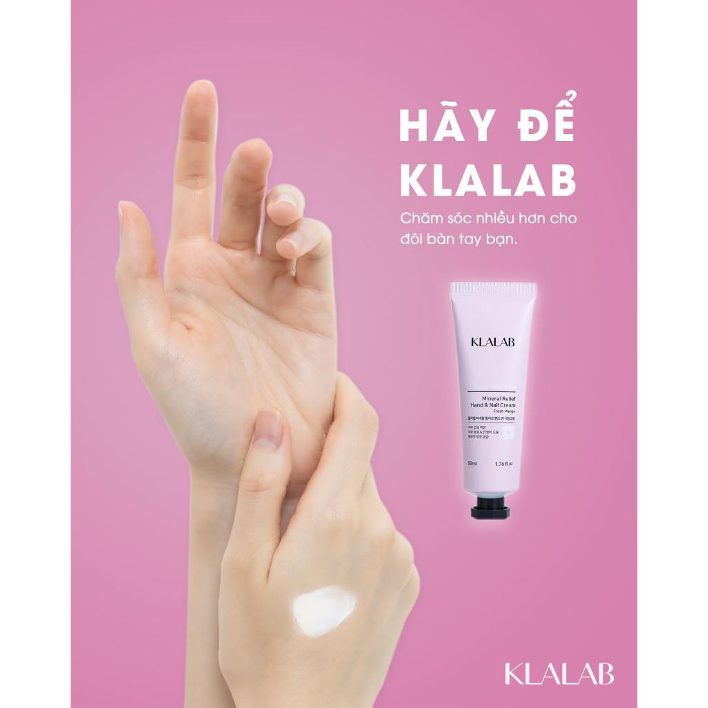 Kem Dưỡng Da Tay &amp; Móng Tay KLALAB Mineral Relief Hand &amp; Nail Cream 50ml - K2V Shop