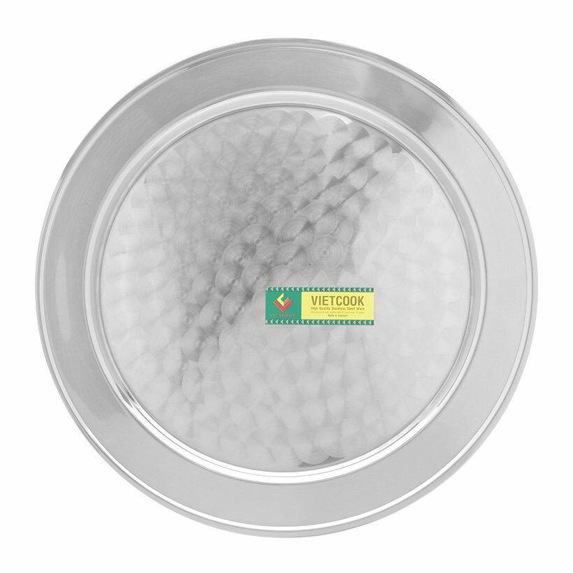 Mâm cơm inox 304 Vietcook cao cấp- đủ size