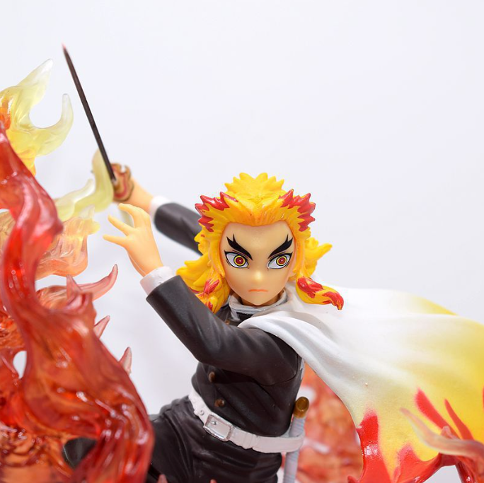 Mô hình Viêm Trụ Rengoku GK Thanh gươm diệt quỷ Kimetsu no Yaiba 2 mặt
