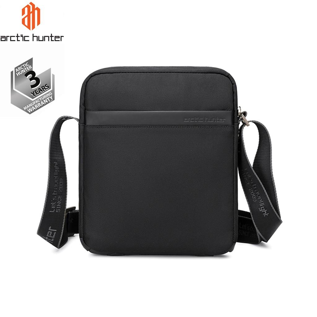 Hình ảnh Túi đeo chéo nam Arctic Hunter K00096 chất liệu Oxford chống thấm nước, đựng ipad, thiết kế nhiều ngăn tiện dụng