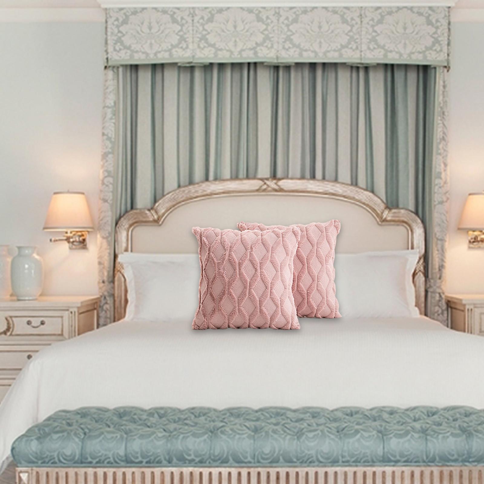 Throw Pillow Cover W/  Zipper Pillow Case for Decorative Gifts