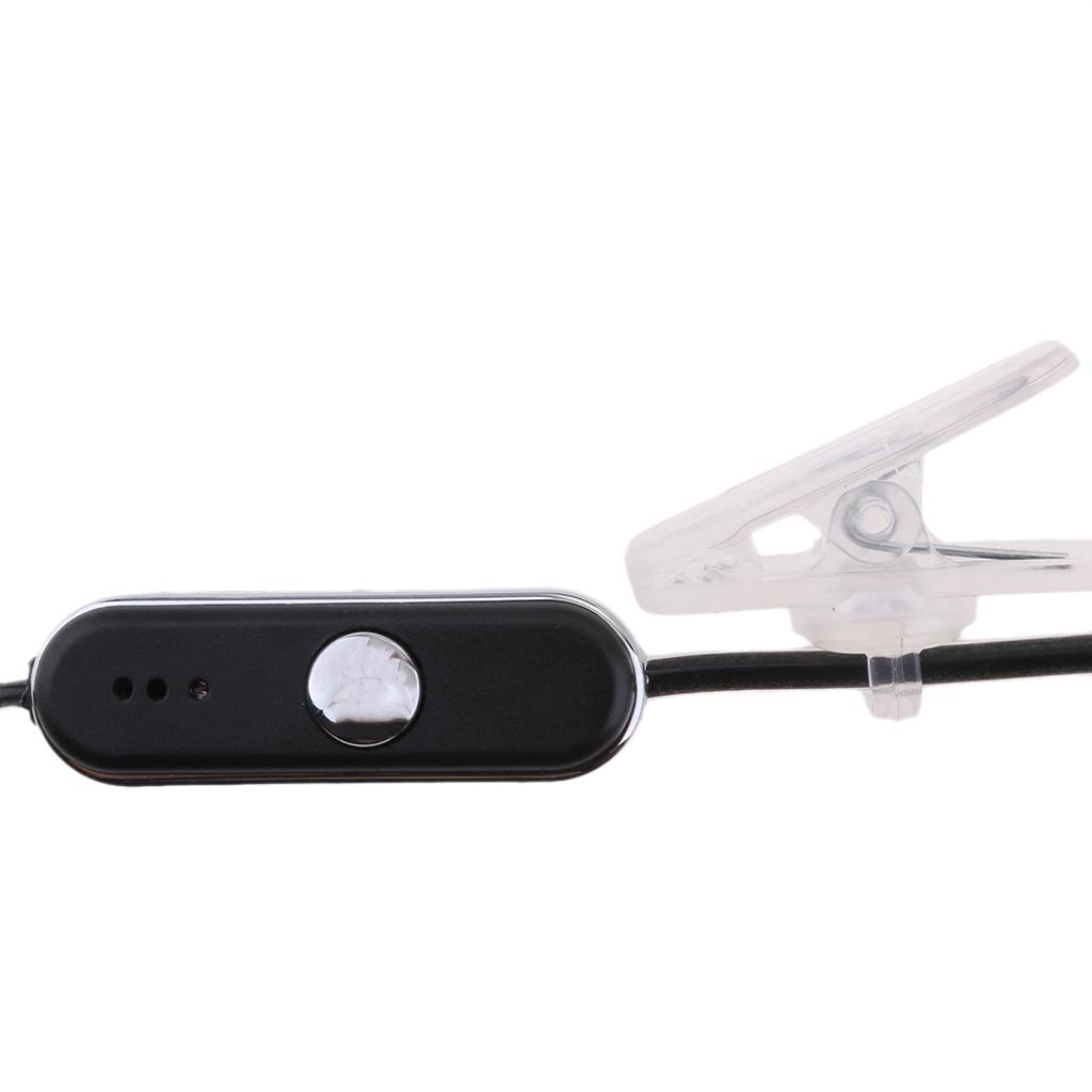 In-Ear Headset Earhook Earpiece PTT for Baofeng UV-5R/5RE ,Kenwood Two Way Radios Walkie Talkie