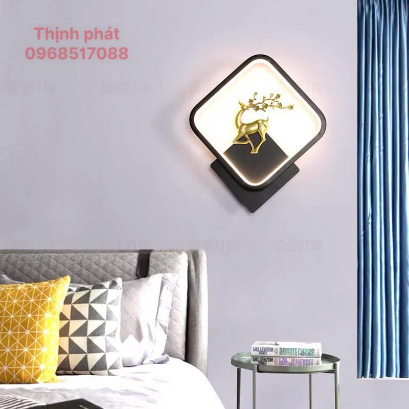 Đèn tường, đèn treo tường trang trí , Đèn led gắn tường hình Hươu