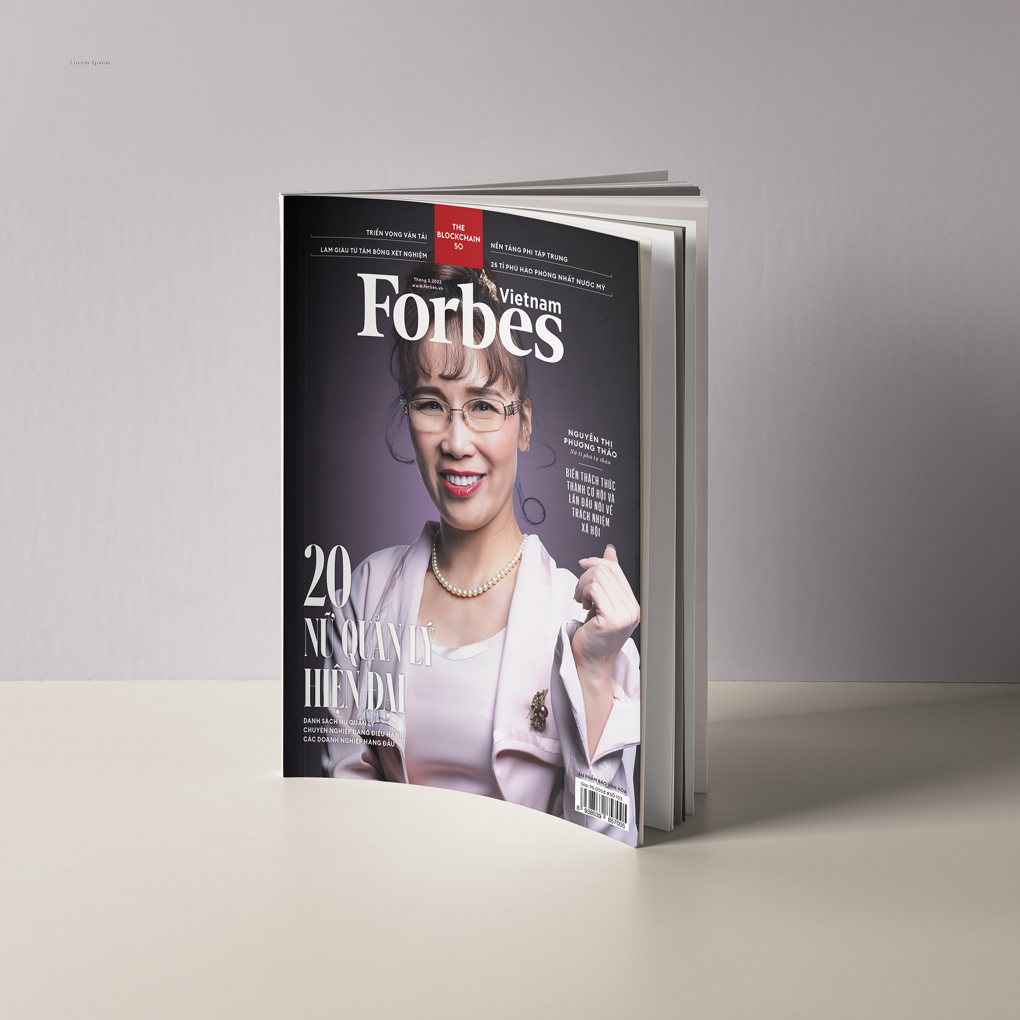 Tạp chí Forbes Việt Nam - Số 103 (Tháng 03.2022) - Danh sách 20 Nữ quản lý hiện đại