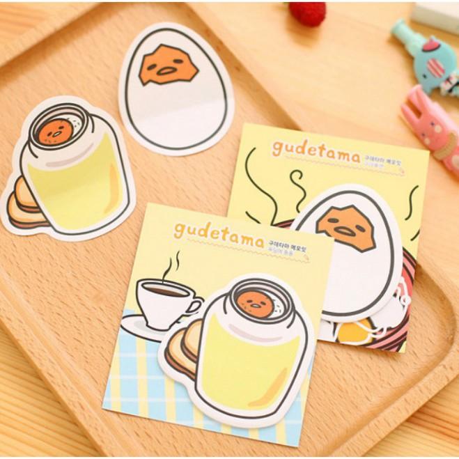 Tập giấy note trứng lười Gudetama