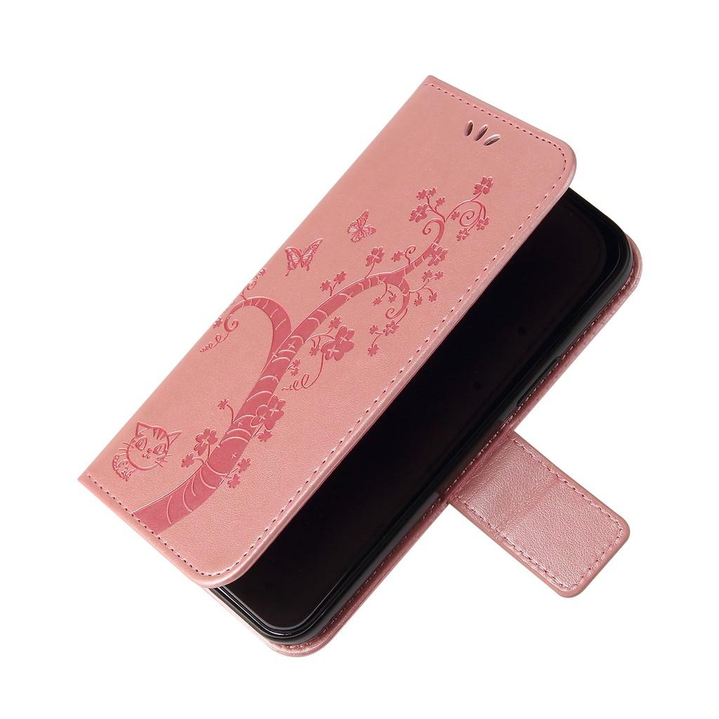 Ốp lưng điện thoại dạng ví da lật có ngăn đựng thẻ cho Samsung Galaxy Note10 Lite A21S A71 A51 A41 A21 A31 A11