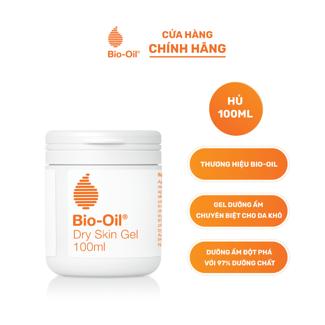 [CHÍNH HÃNG] - BIO-OIL DRY SKIN GEL 100ML (Hũ/100ml) - Gel Chăm Sóc Dưỡng Ẩm Chuyên Biệt Cho Da Khô