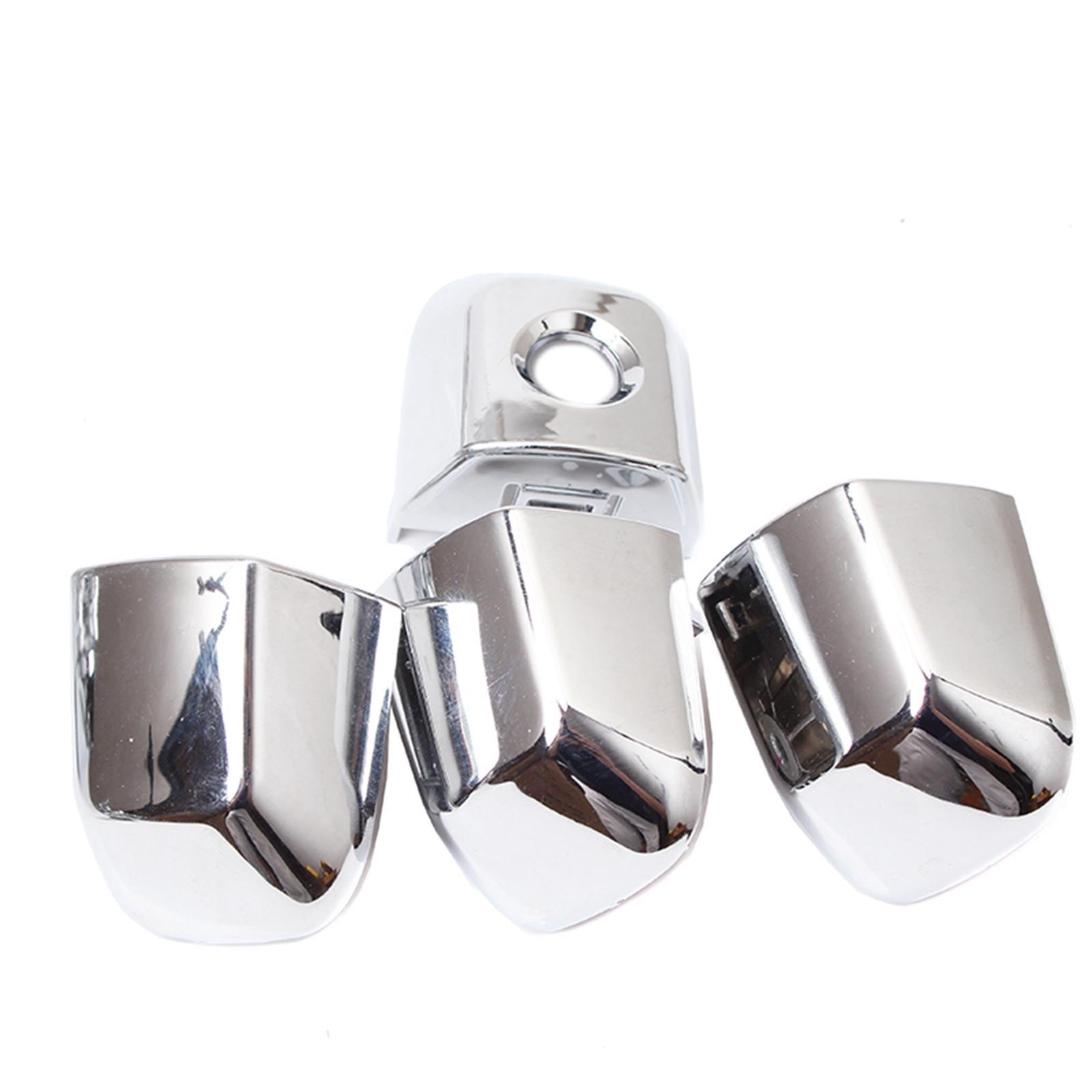 4x Door Handles 69210-02081 with 4x Covers Replacement Left Right Accessory