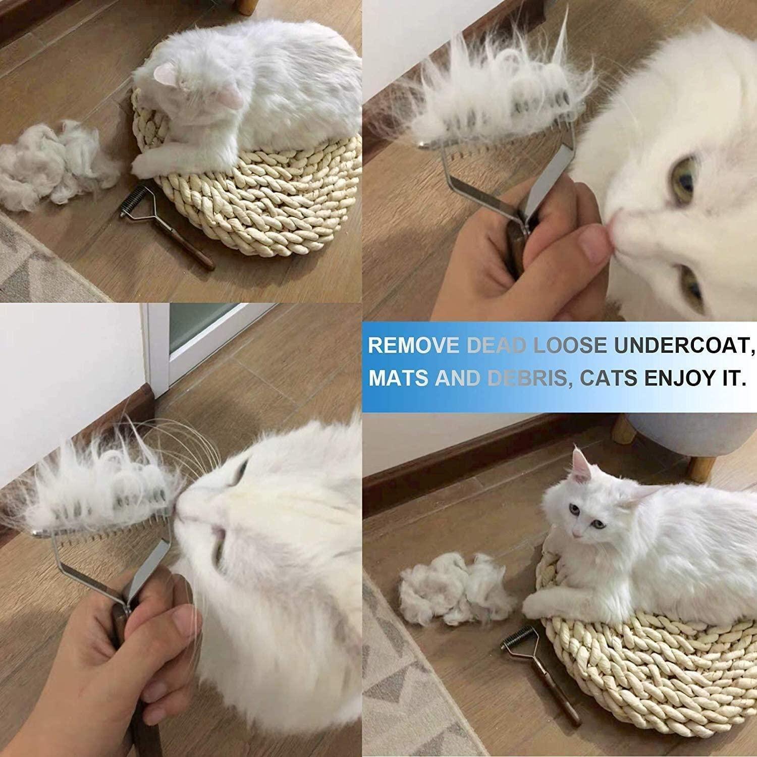 Lược chải lông thú cưng cho chó mèo lông ngắn, trung bình và dài